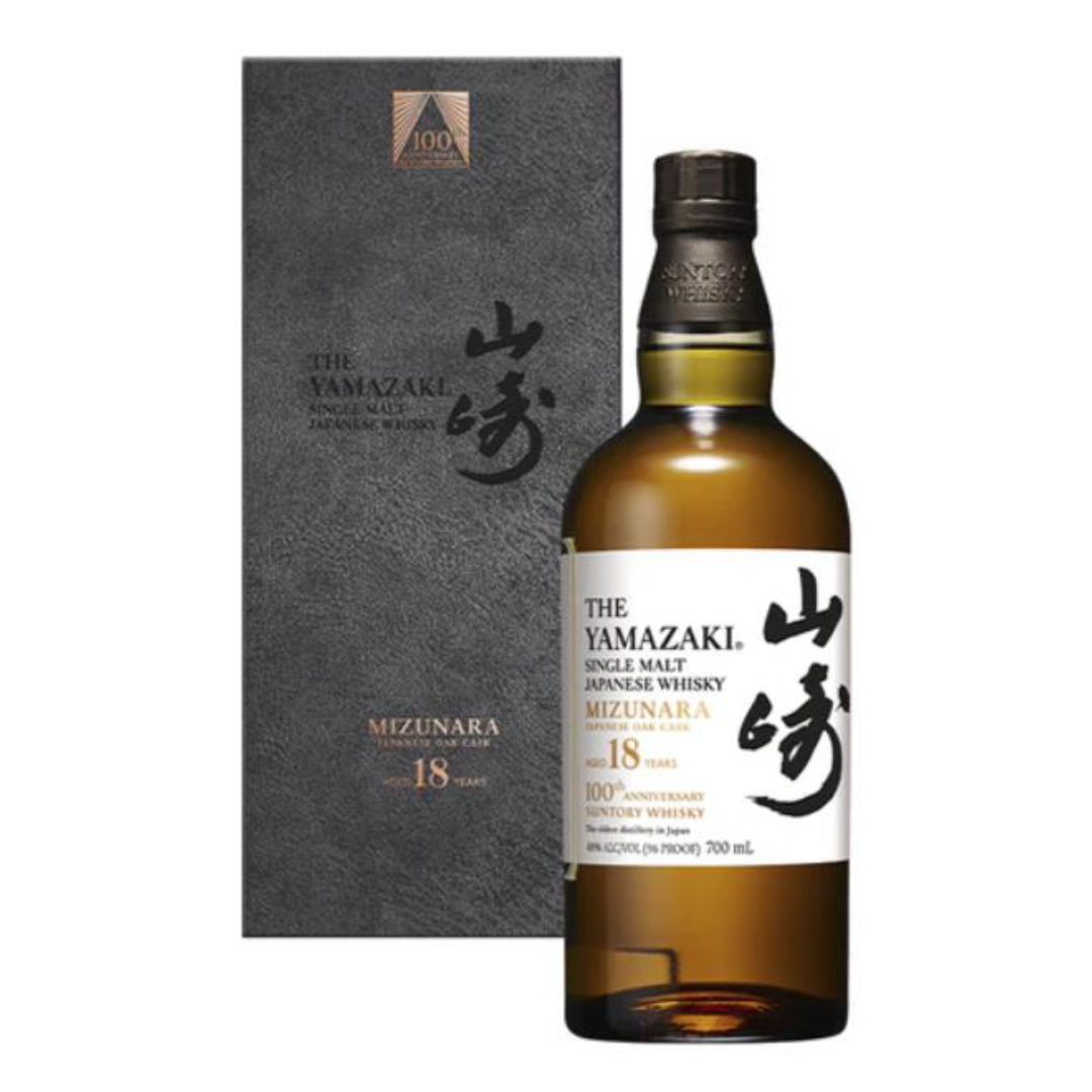 Suntory Yamazaki MIzunara 18YO 100th Anniversary Edition