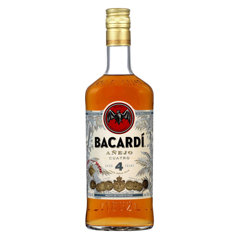 Bacardi Anejo Cuatro 4 Years Old Rum