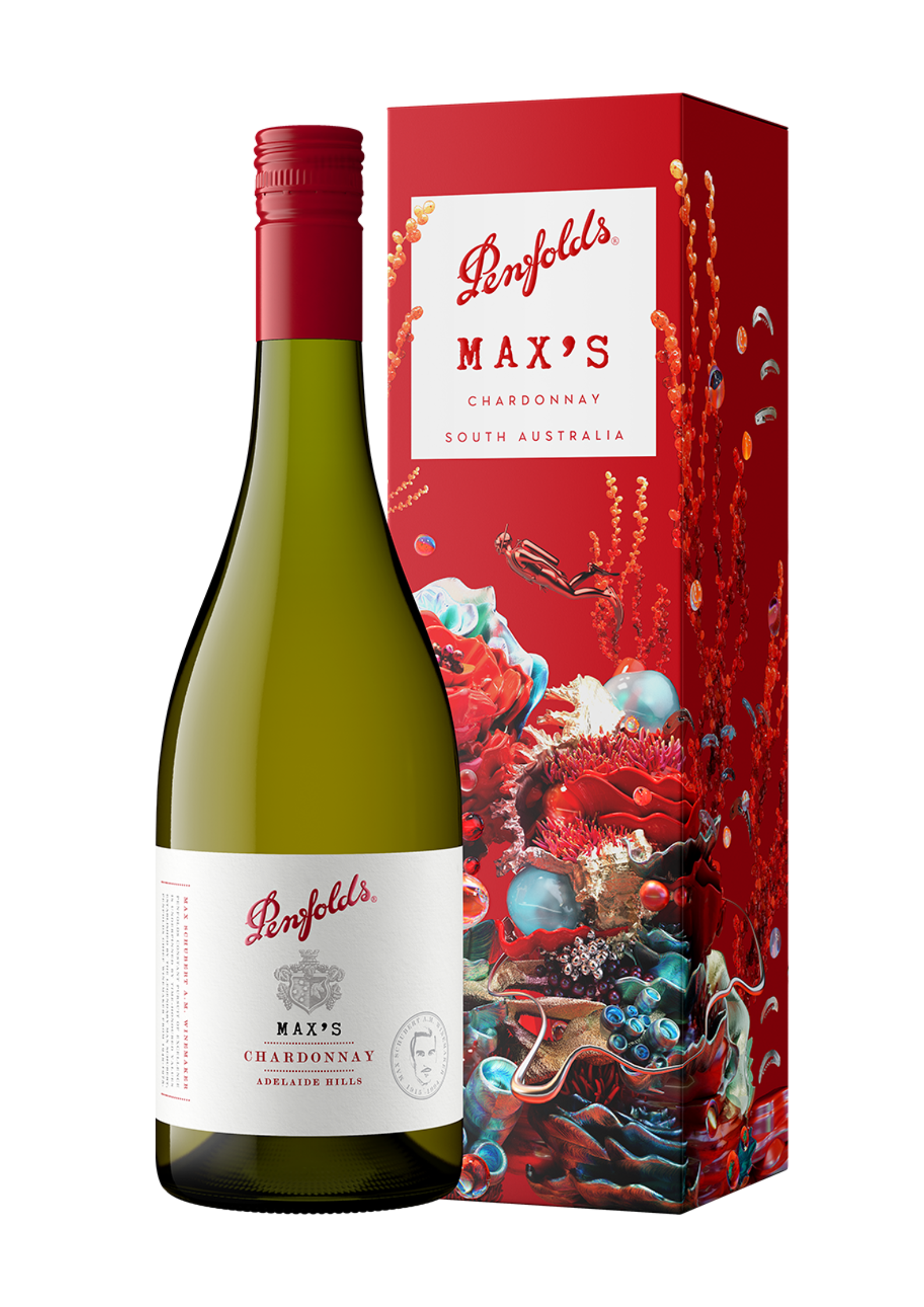 Penfolds Max Chardonnay 2018 G/B 750ml