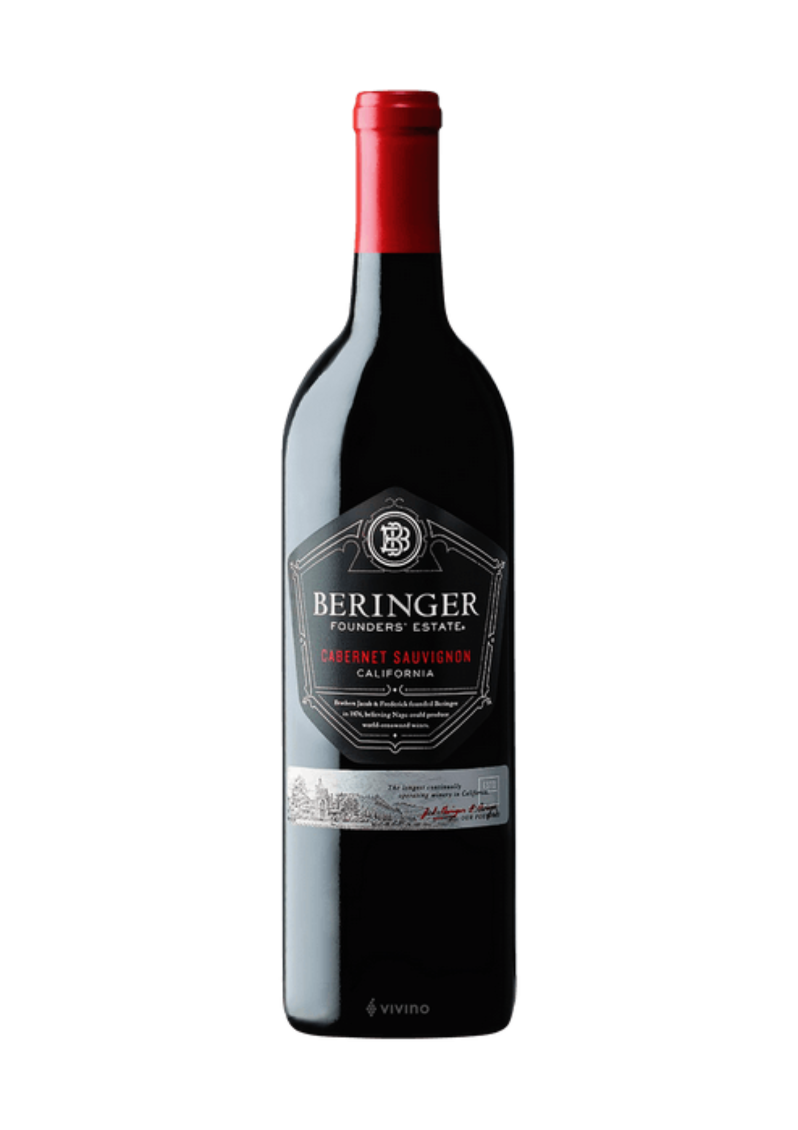 Beringer Founder's Estate Cab Sauv 2021 750ml