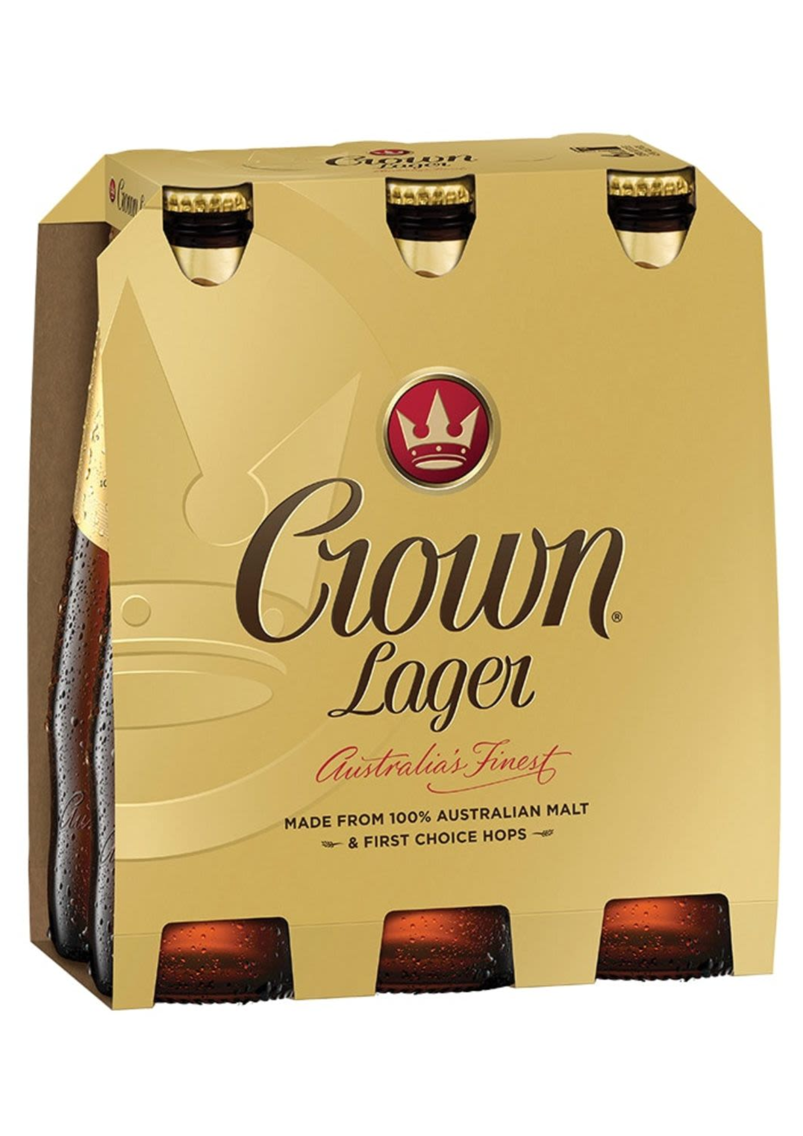 Crown Lager Bot 6's 375ml