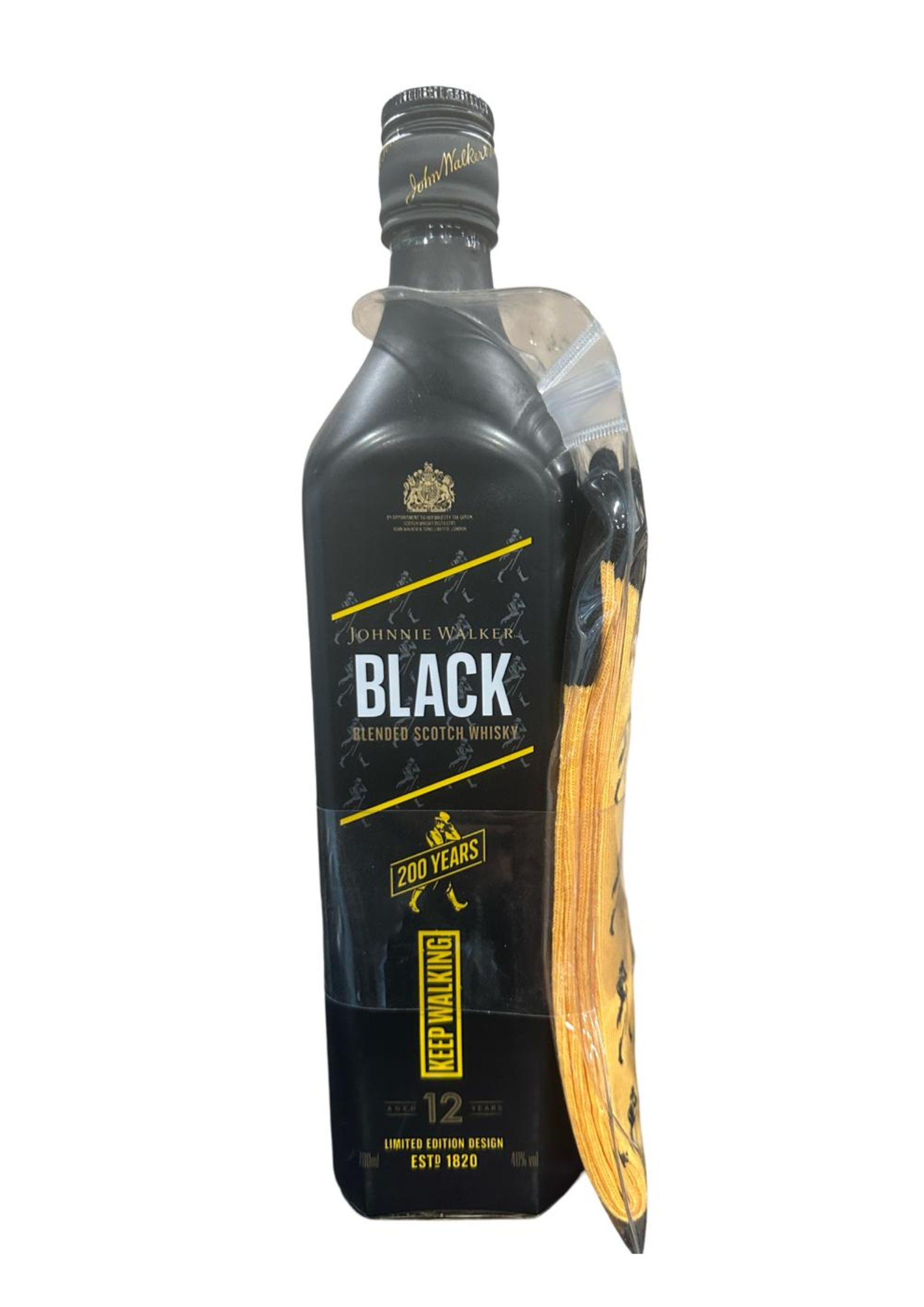Johnnie Walker Black Label 200th w/ Sock 700ml