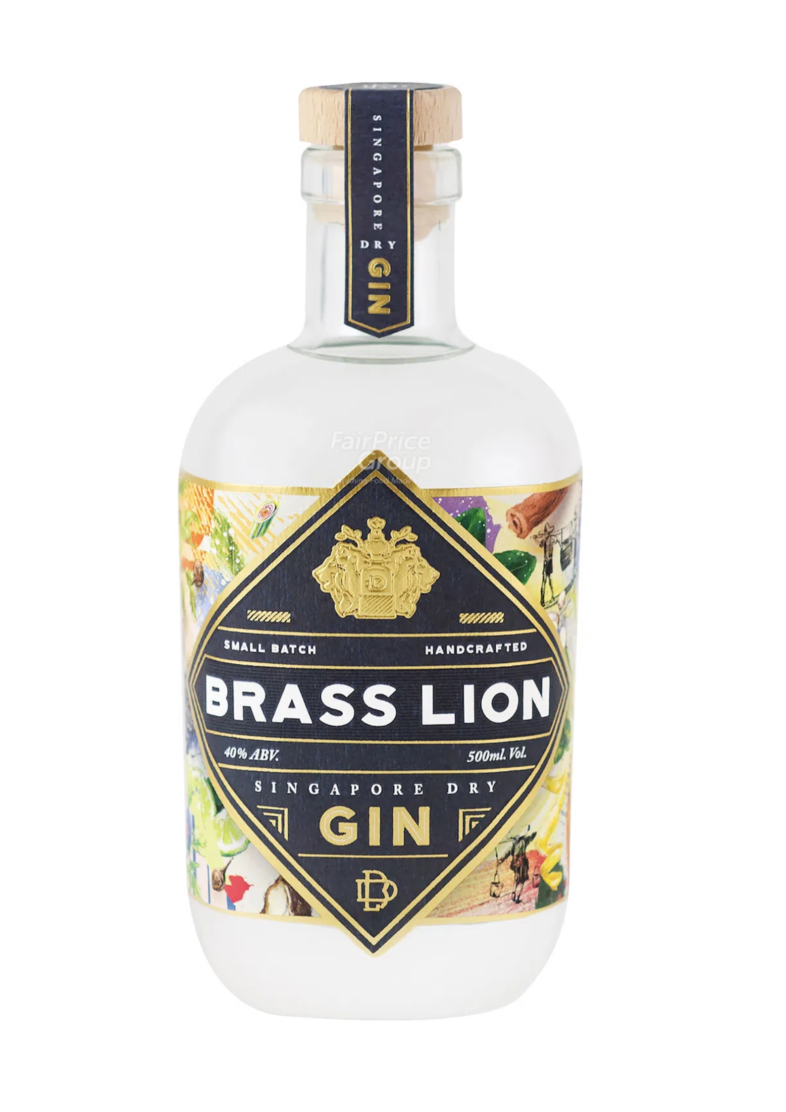 Brass Lion  Singapore Dry Gin 500ml