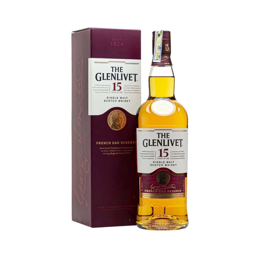 The Glenlivet 15 Years Old Single Malt Whisky 700ml