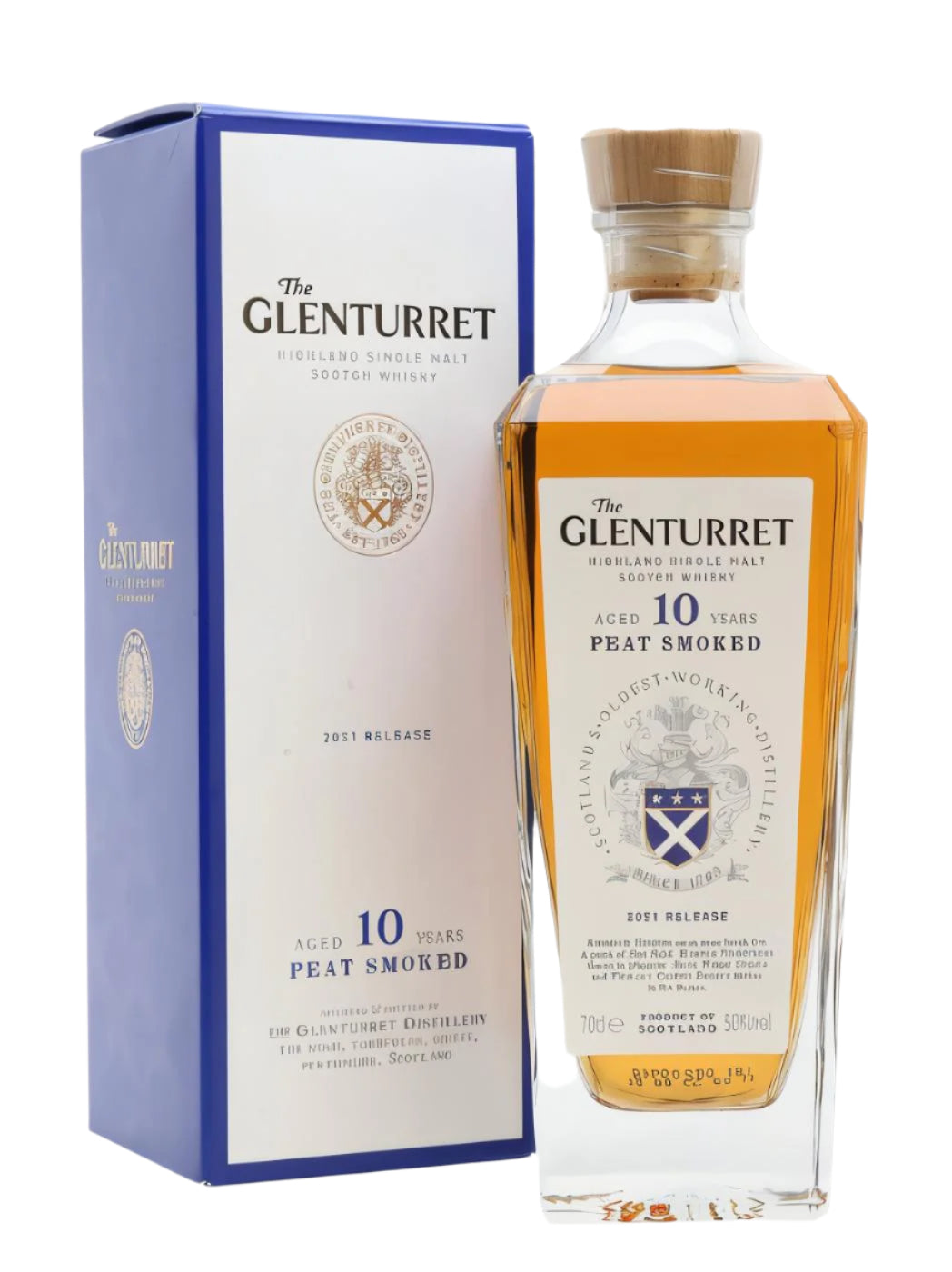 The Glenturret Peat Smoke 10 Years Old Whisky 2022 Release
