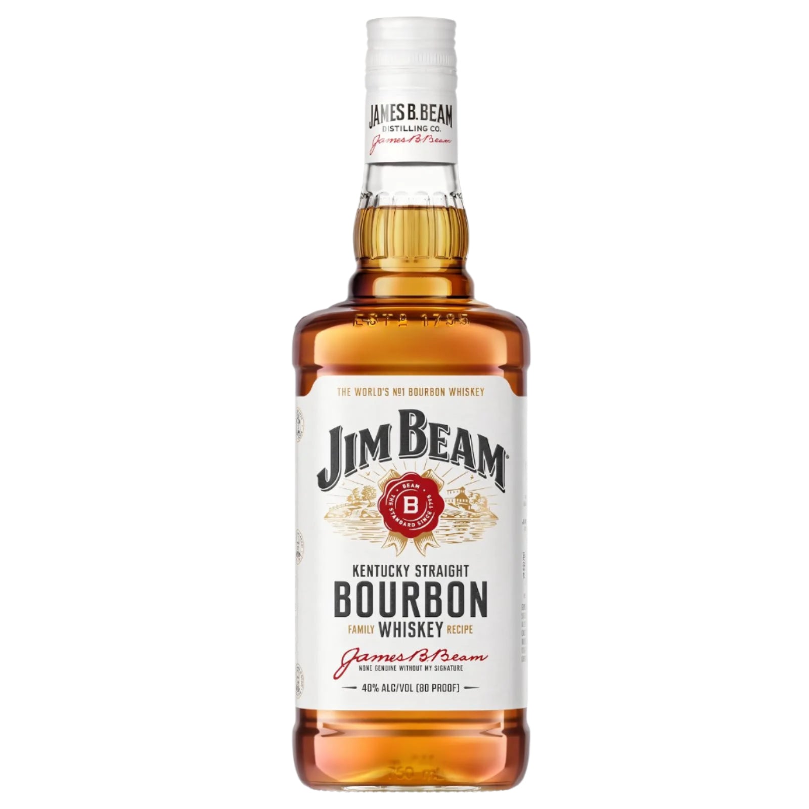 Jim Beam White Bourbon 750ml