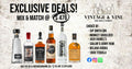 Mix&Match: 1800+SIpsmith+Jack Daniel+Sailor Jerry+Beluga+Monkey Shoulder